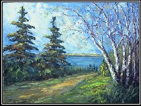 painting by Wayne Gaudon